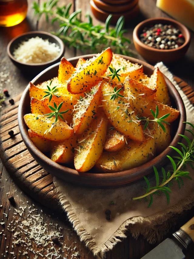 batata rústica na air fryer