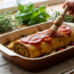 Rocambole de Lentilha