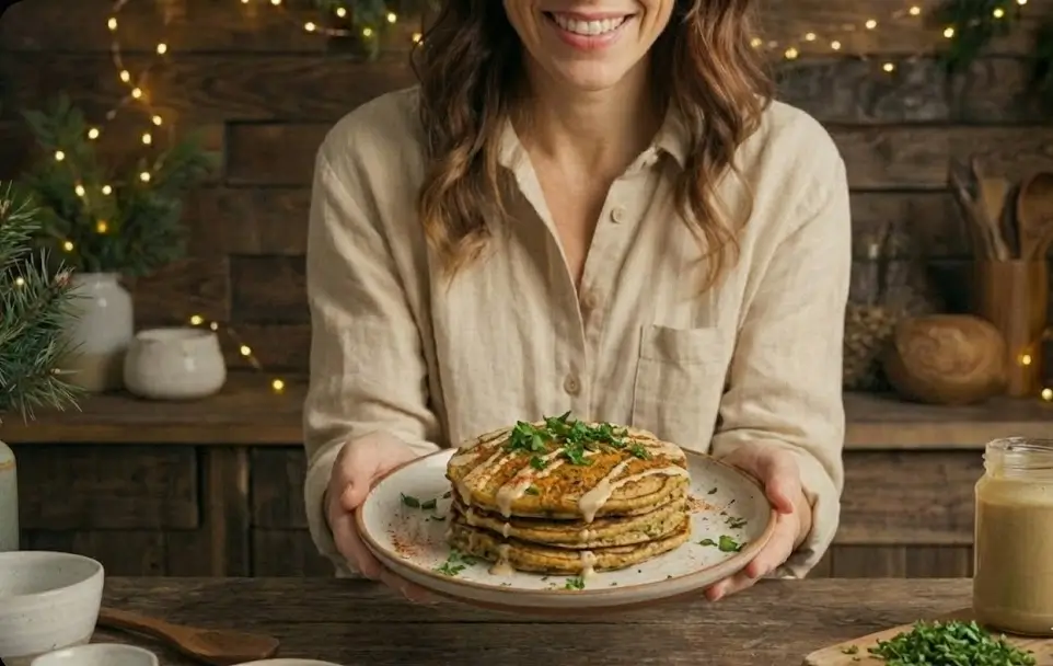Panqueca de Aveia com Especiarias Receita Ayurvédica