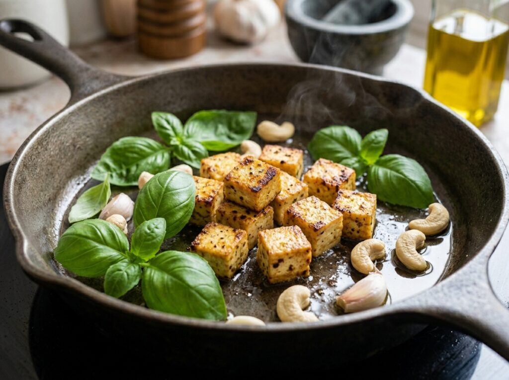 Grelhando o Tofu